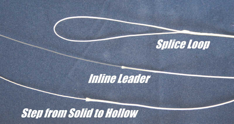 How To Spilce An End Loop In Hollow Core Spectra Fishing Line 