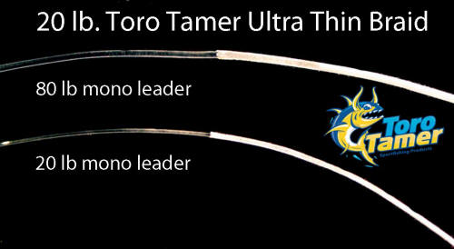 TORO TAMER HOLLOW CORE GEL SPUN SPLICEABLE Fishing Shopping - The