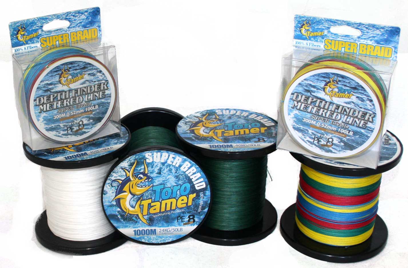 Samdely EaglePower 8 Strands Braided Fishing Line Abrasion Resistant  Braided Lines Superior Knot Strength, Test for Salt-Water, 40LB-150LB,  500-1000